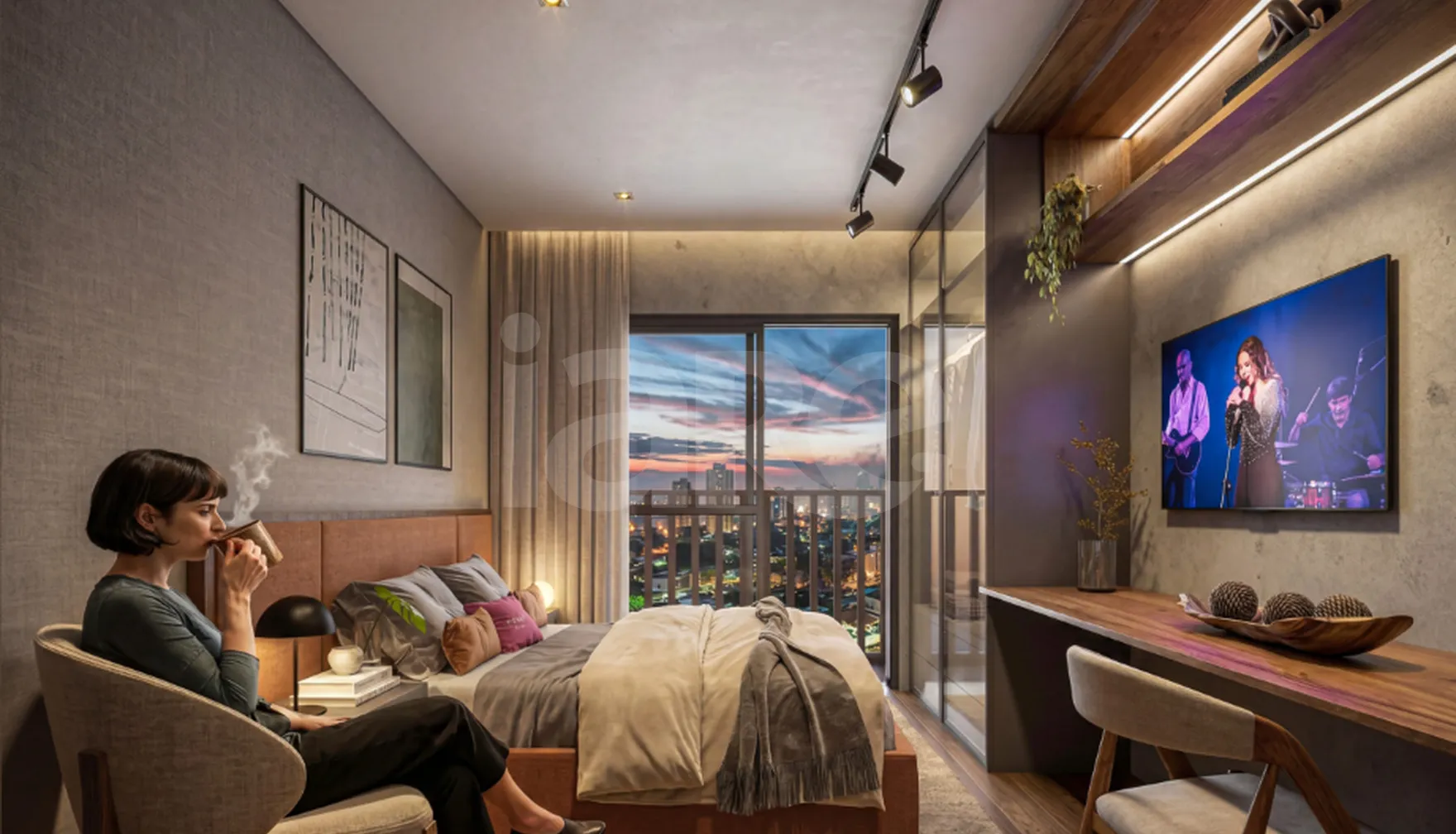 Vitacon Cardoso de Almeida - Apartamento com 26,24 m², em Perdizes — foto 3