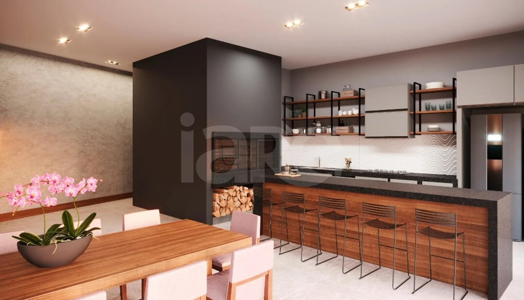 Curaçao Acqua Home - Apartamento com 76,6 m², em Cristo Redentor — foto 12