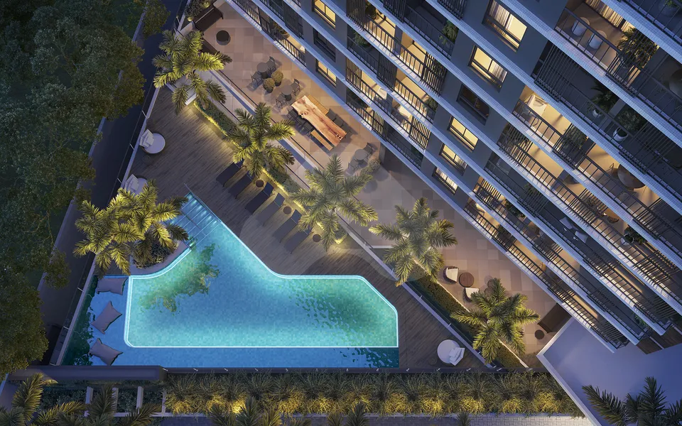 Like Residencial - Apartamento com 54,92 m², em Cocó — foto 2