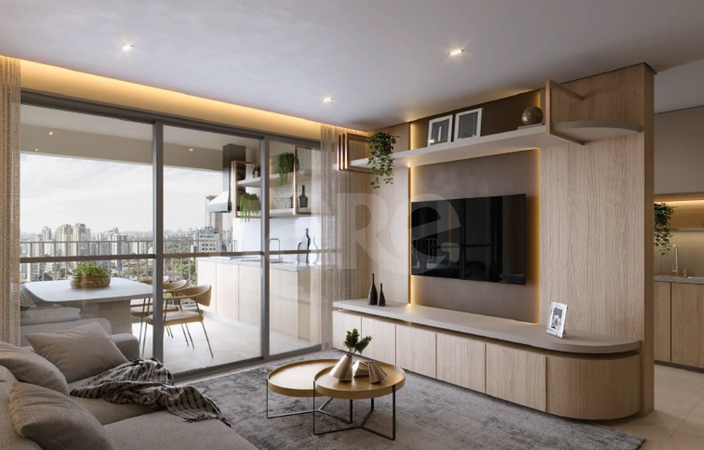 Open View 47 - Cobertura com 235,2 m², em Alphaville — foto 3