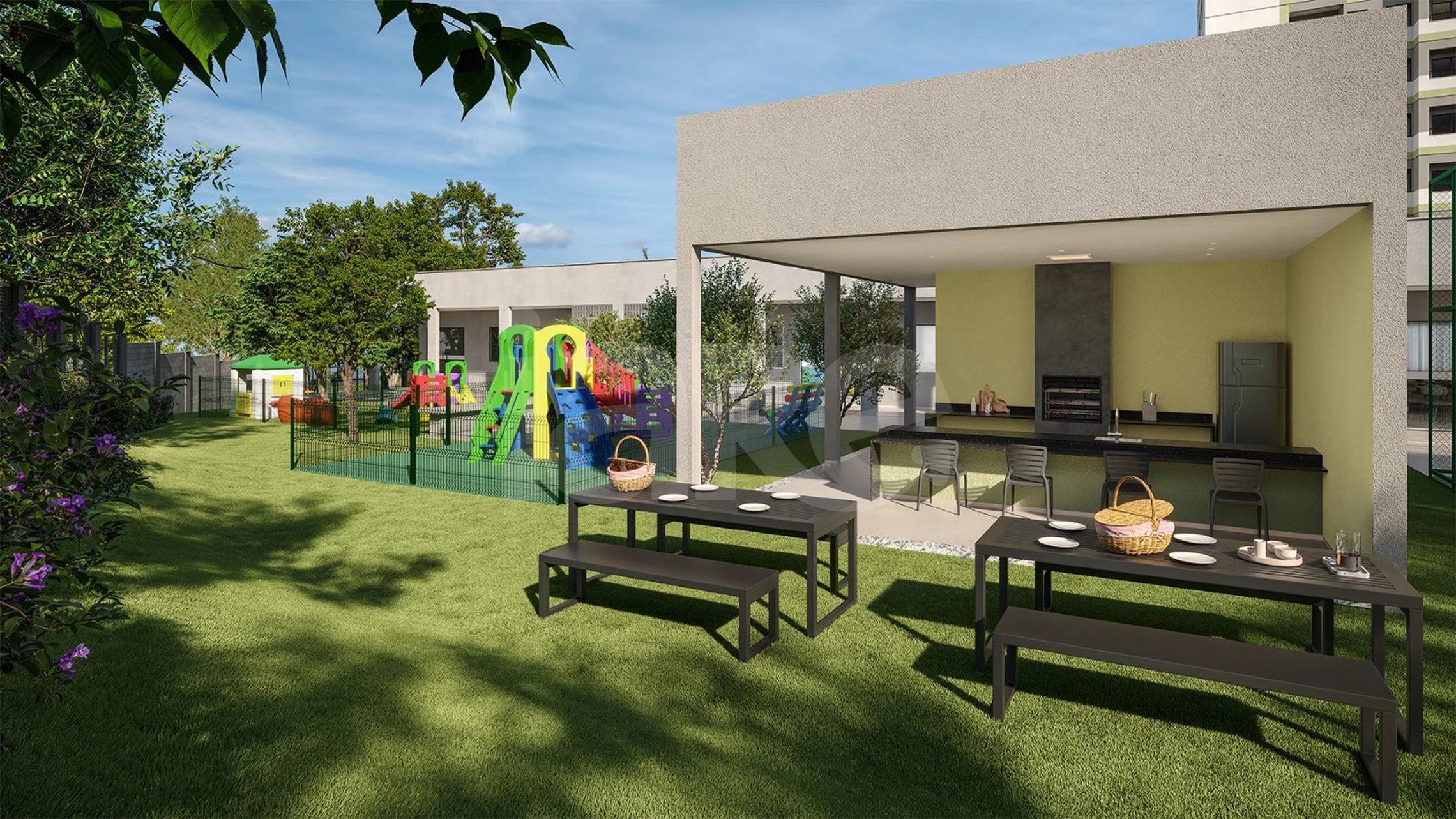 Caminho dos Alecrins - Apartamento com 44,58 m², em Jardim Santa Inês II — foto 12