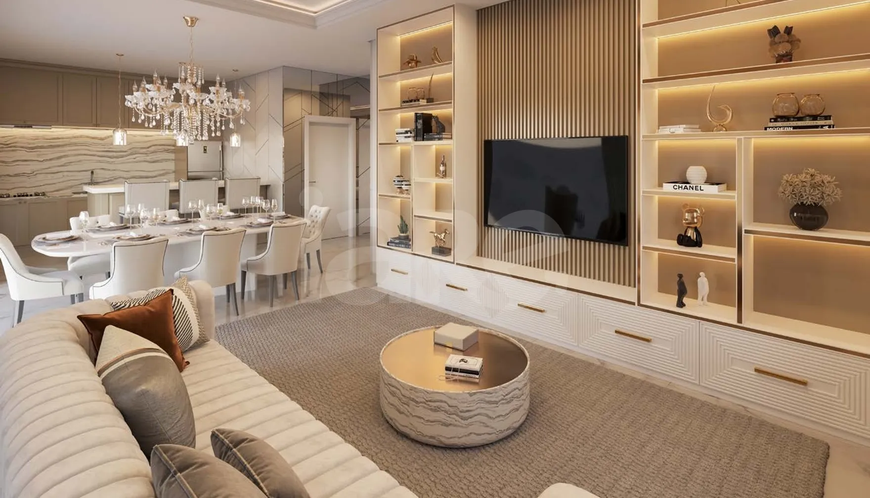 Acácia Residencial - Apartamento com 130,11 m², em Centro — foto 2