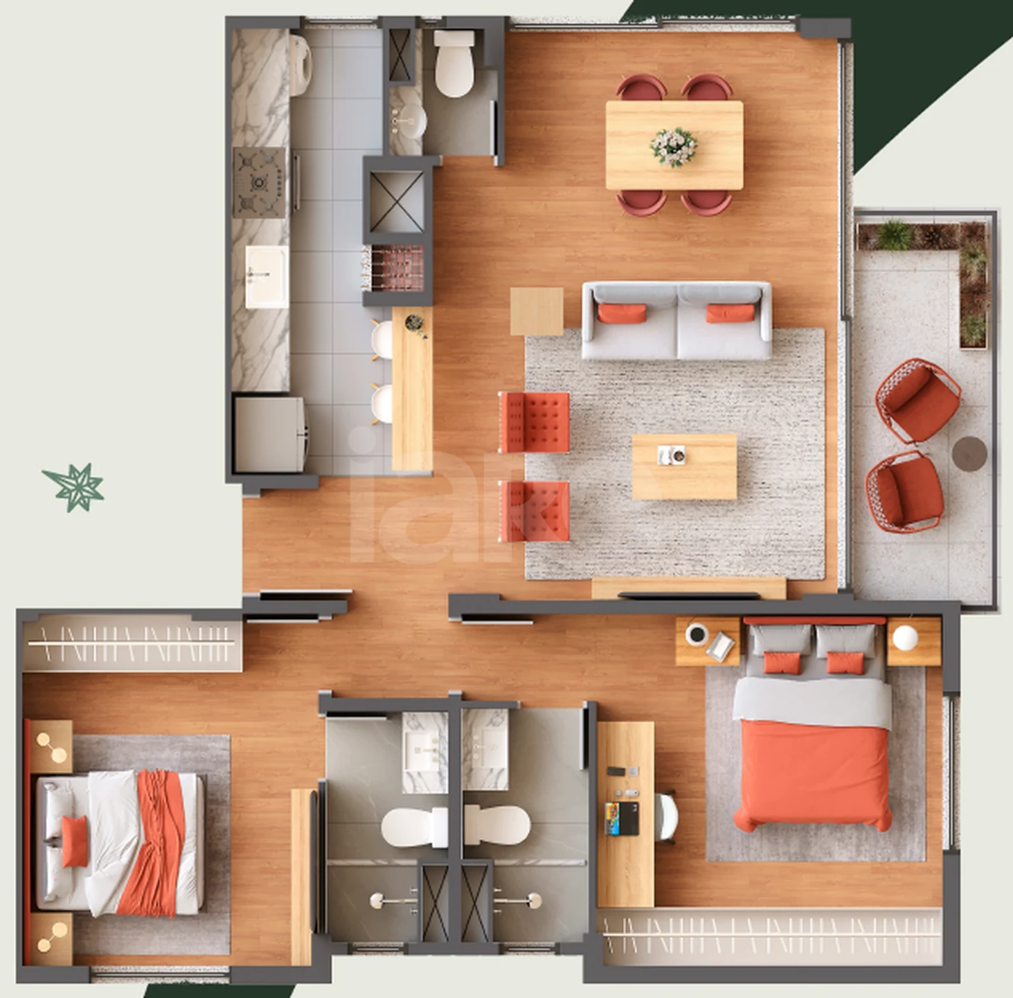 Planta — Planta pavimento tipo