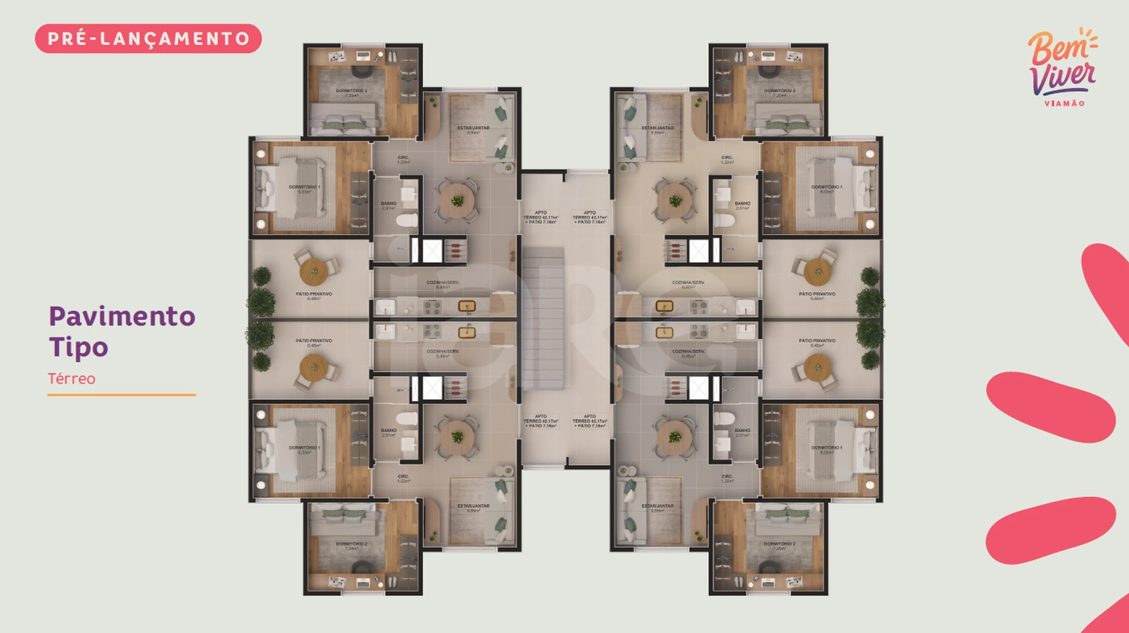 Planta — Pavimento térreo