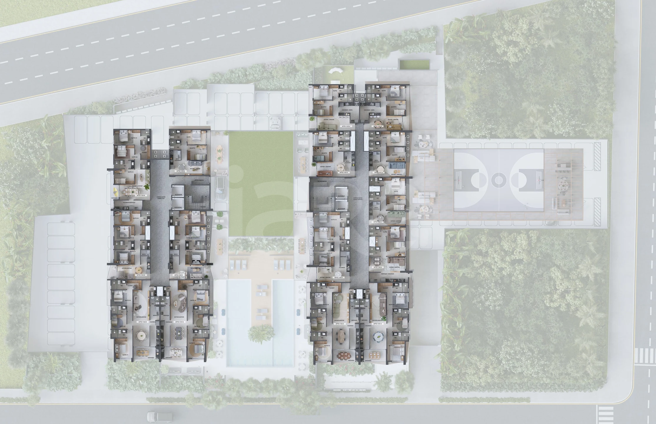 Planta — Pavimento 11