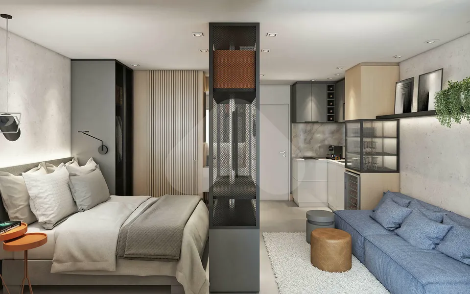 Duo E-Residence - Studio com 27 m², em São Judas — foto 8