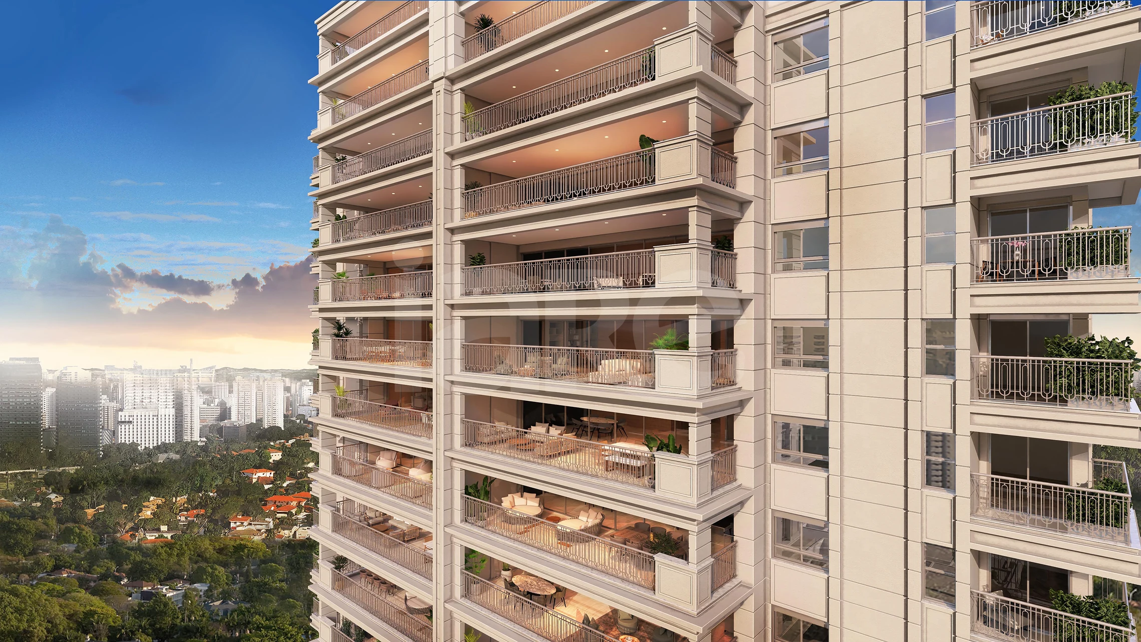 Château Jardin Lumière - Garden com 383,3 m², em Vila Tramontano — foto 1
