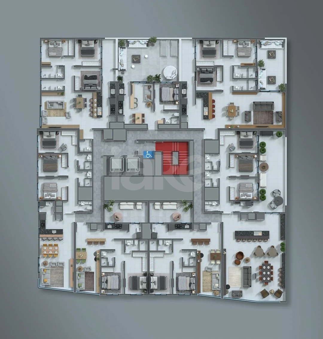 Planta — Pavimento 4