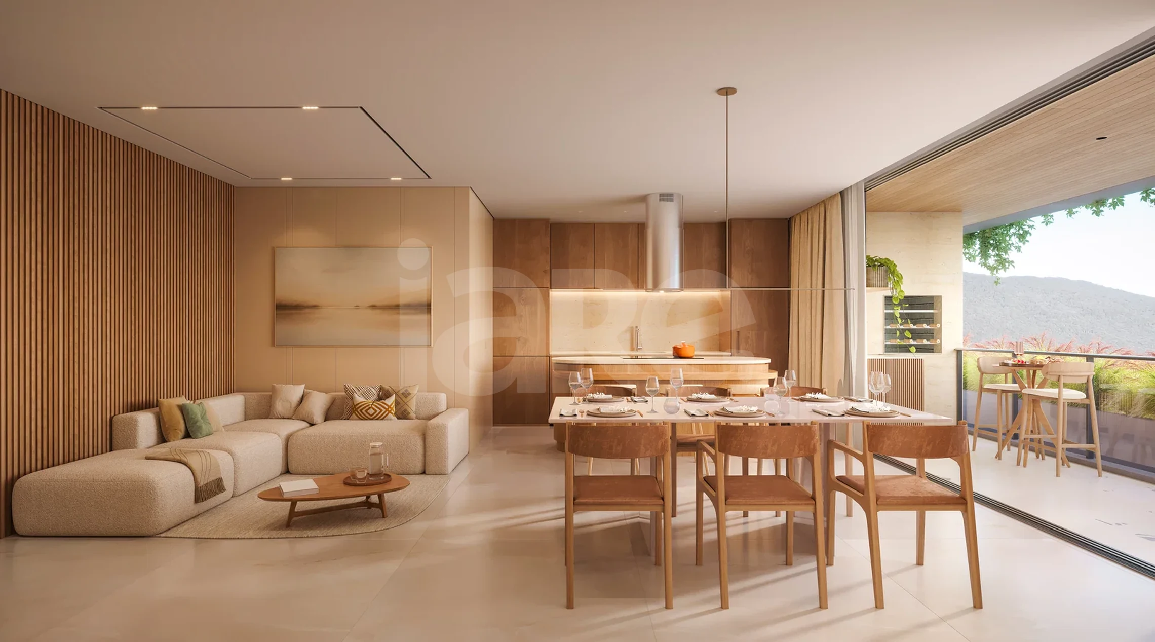 Luminer Garden Homes - Apartamento com 131 m², em Perequê — foto 2