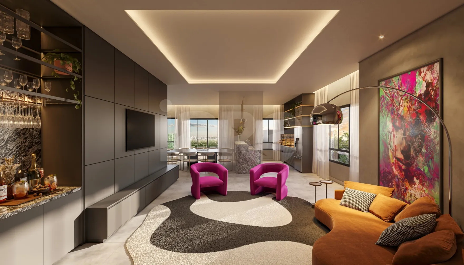 High Line By Living - Apartamento com 74,7 m², em Aclimação — foto 7