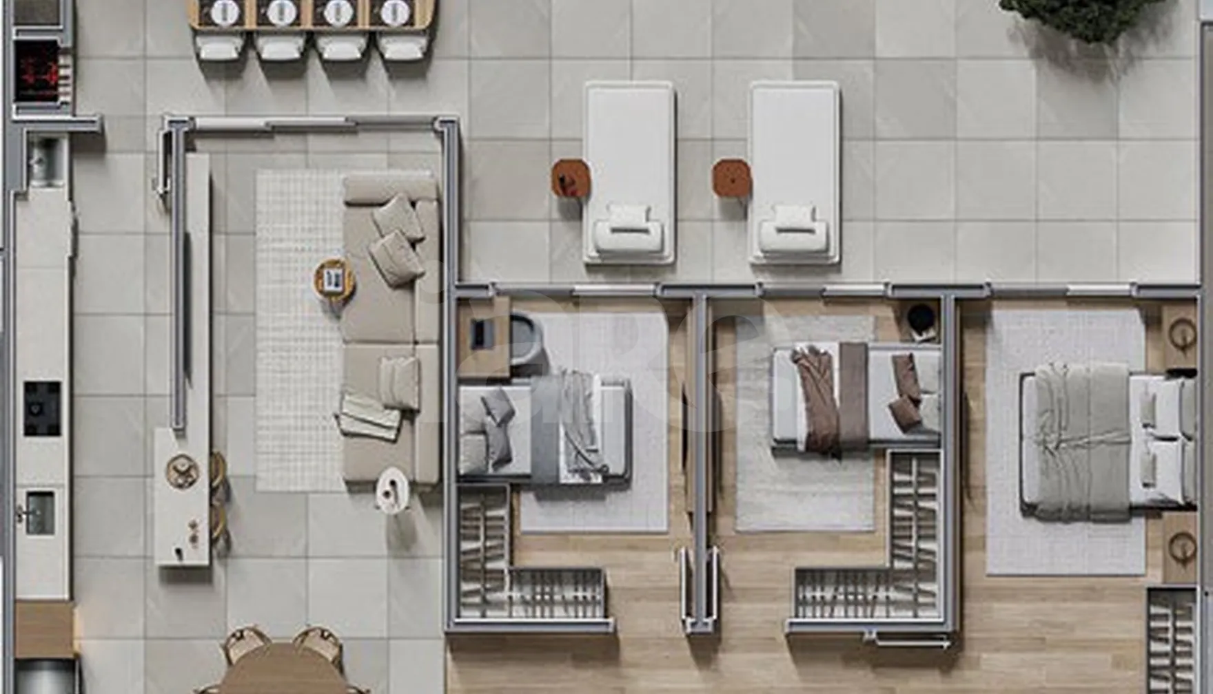 Planta — Garden 153,38 m²