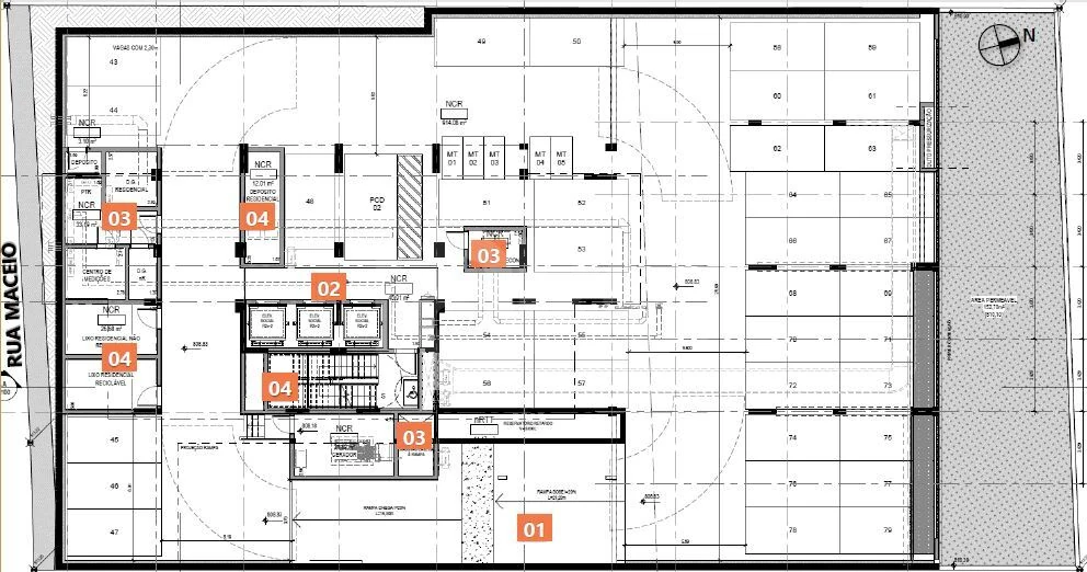 Planta — Pavimento subsolo 2