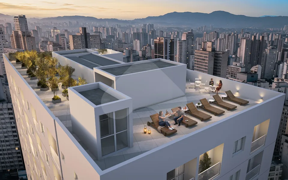 Bem Viver Praça Fortunato - Studio com 18,82 m², em Vila Buarque — foto 17
