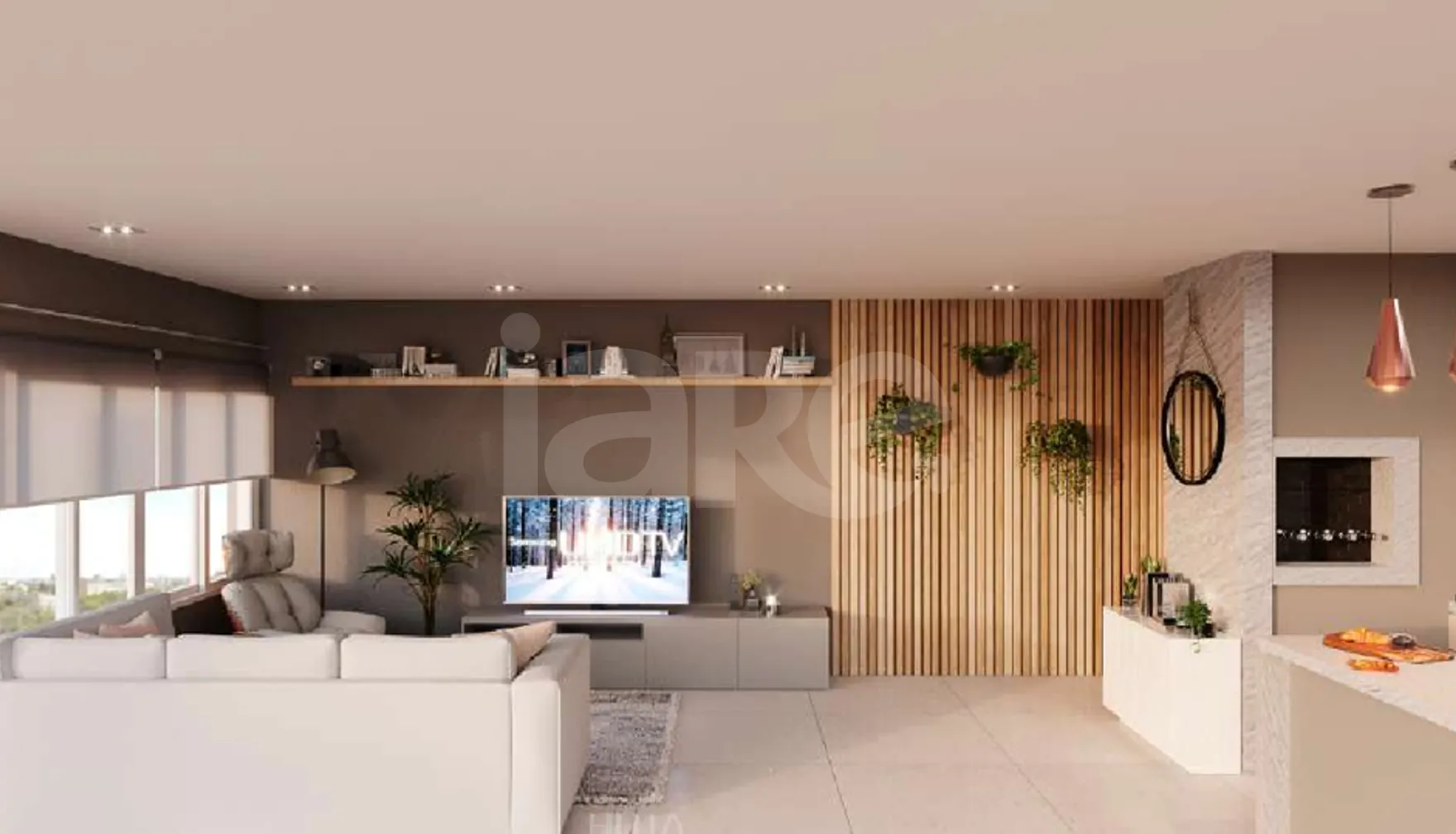 Curaçao Acqua Home - Apartamento com 76,6 m², em Cristo Redentor — foto 3
