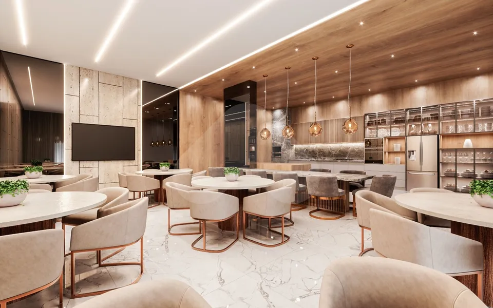 Beach Tower - Apartamento com 75 m², em Perequê — foto 4