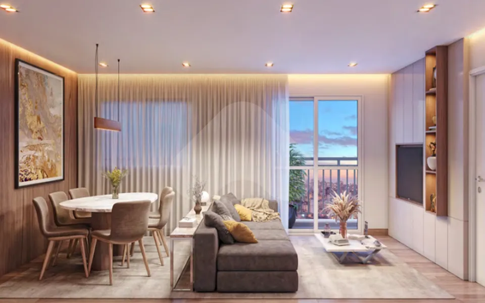 Monumental Residencial Conx - Apartamento com 29,66 m², em Santo Amaro — foto 5