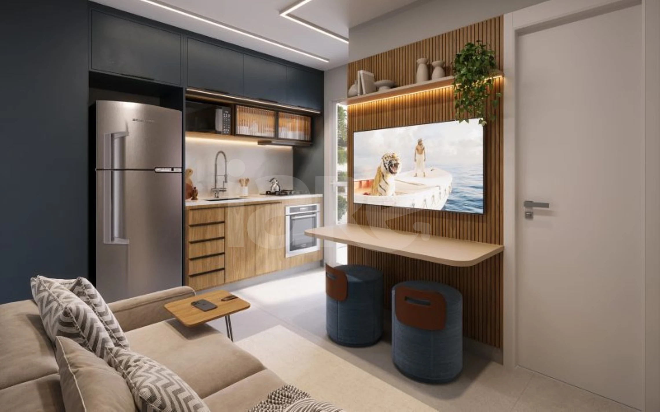 Eleve Vila Andrade - Apartamento com 27,69 m², em Vila Andrade — foto 2