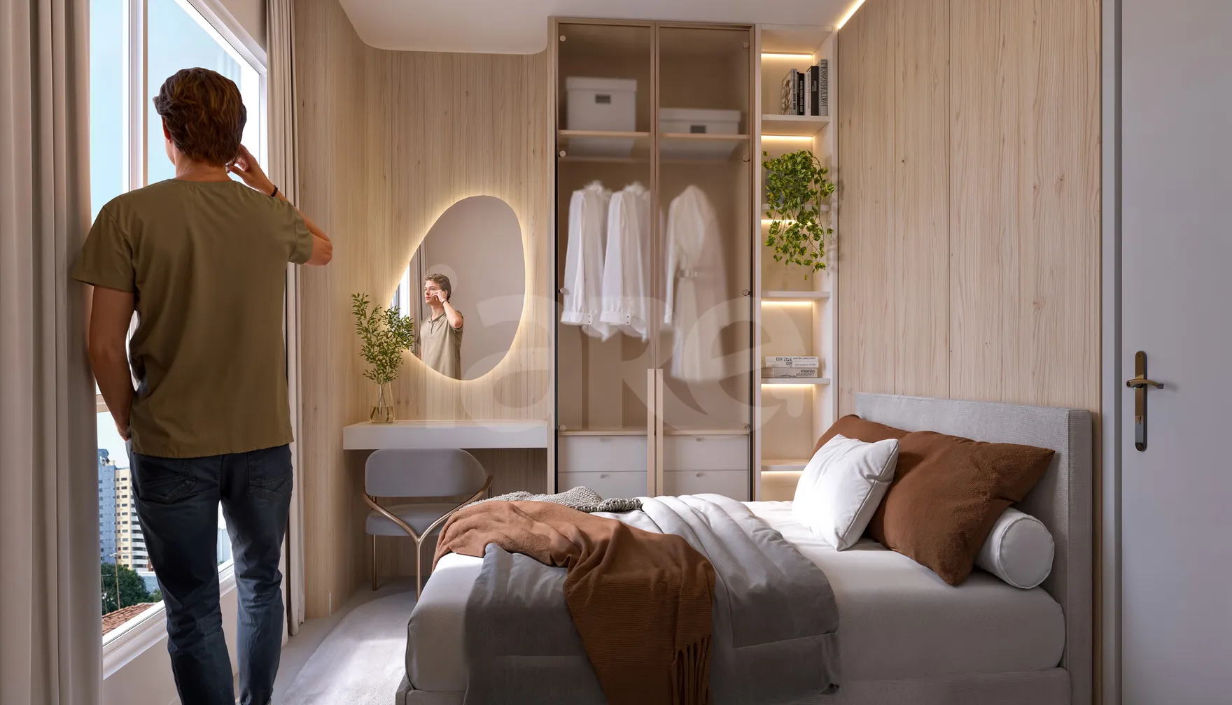 Yatt Essence - Studio com 24,09 m², em Intermares — foto 5