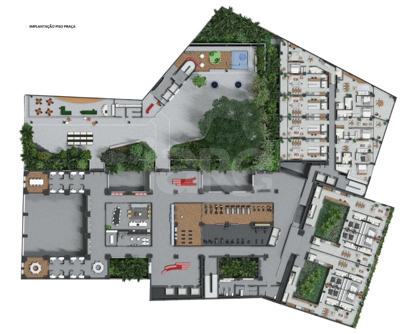 Planta — Pavimento térreo