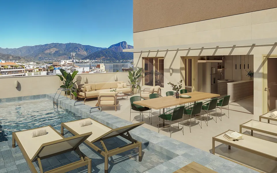 Be in Rio Nascimento Silva 387 - Studio com 36,5 m², em Ipanema — foto 11