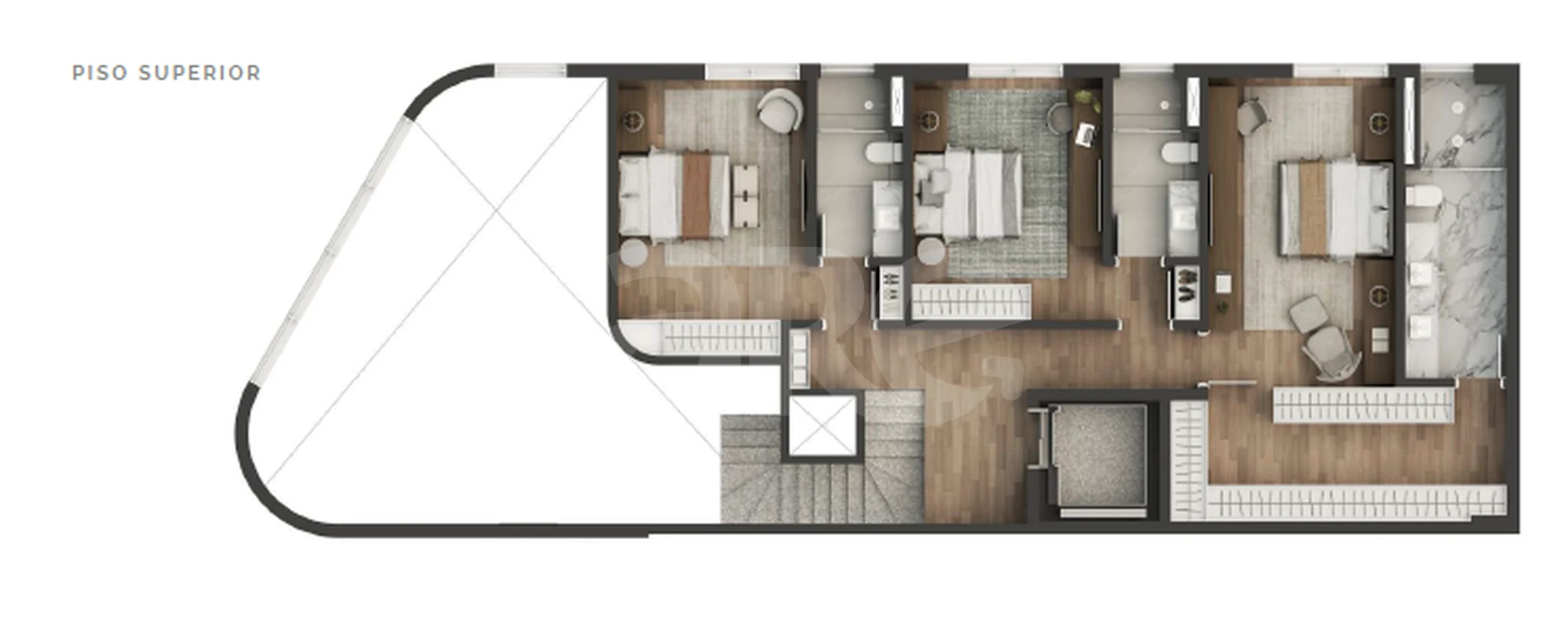 Planta — Garden 392,27 m²