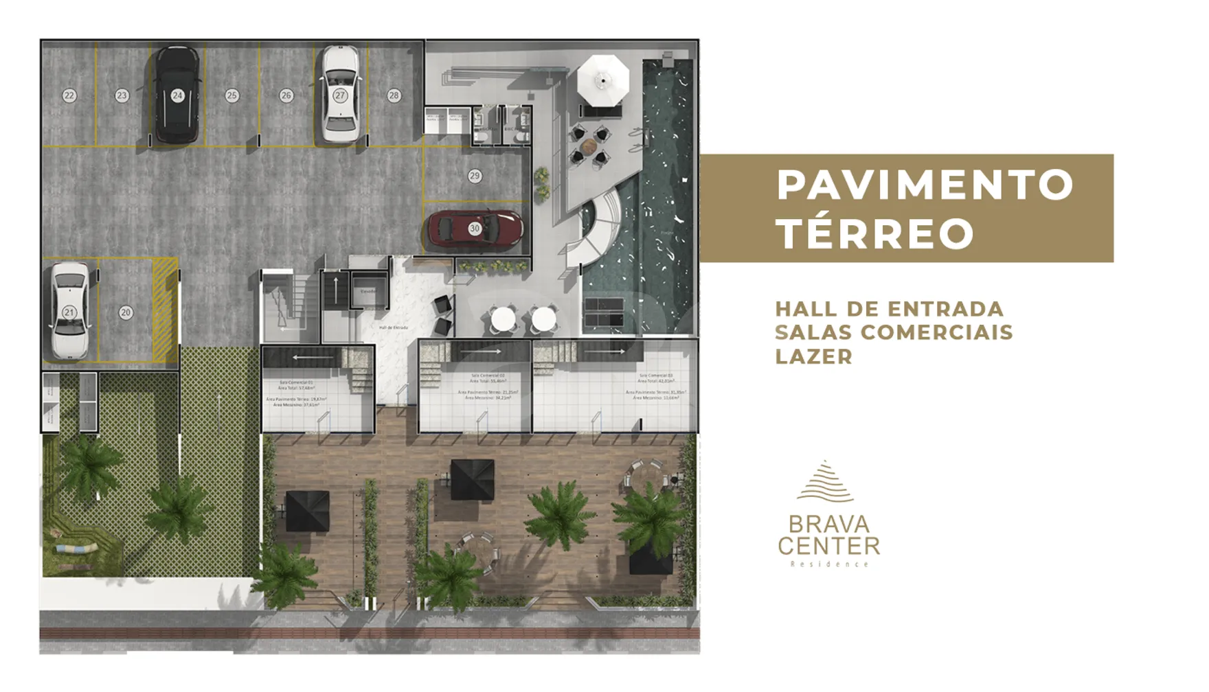 Planta — Planta pavimento térreo
