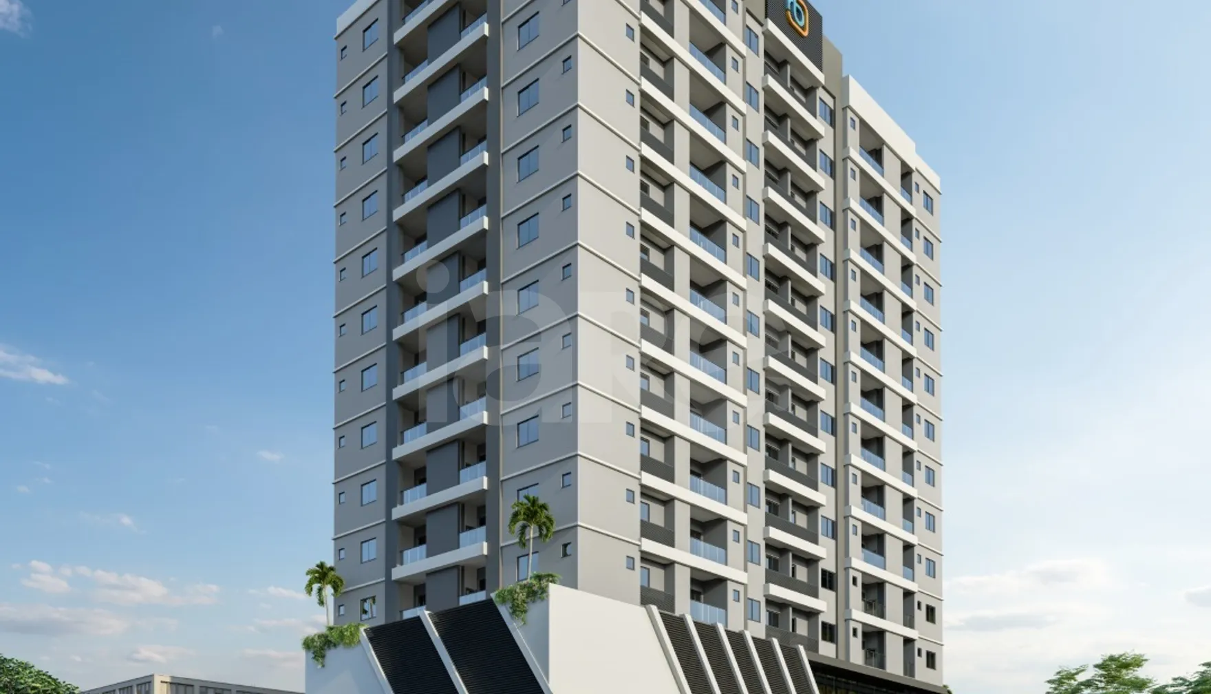 Clara Palace - Apartamento com 76,7 m², em Perequê — foto 3