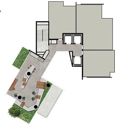 Planta — Pavimento lazer
