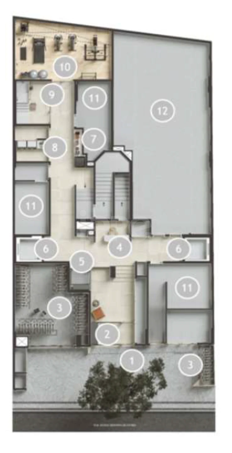 Planta — Pavimento térreo