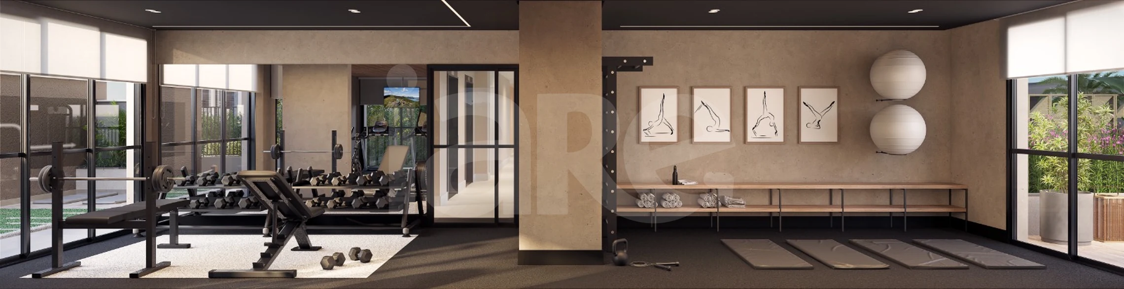 Core Faivre - Studio com 18,85 m², em Centro — foto 12