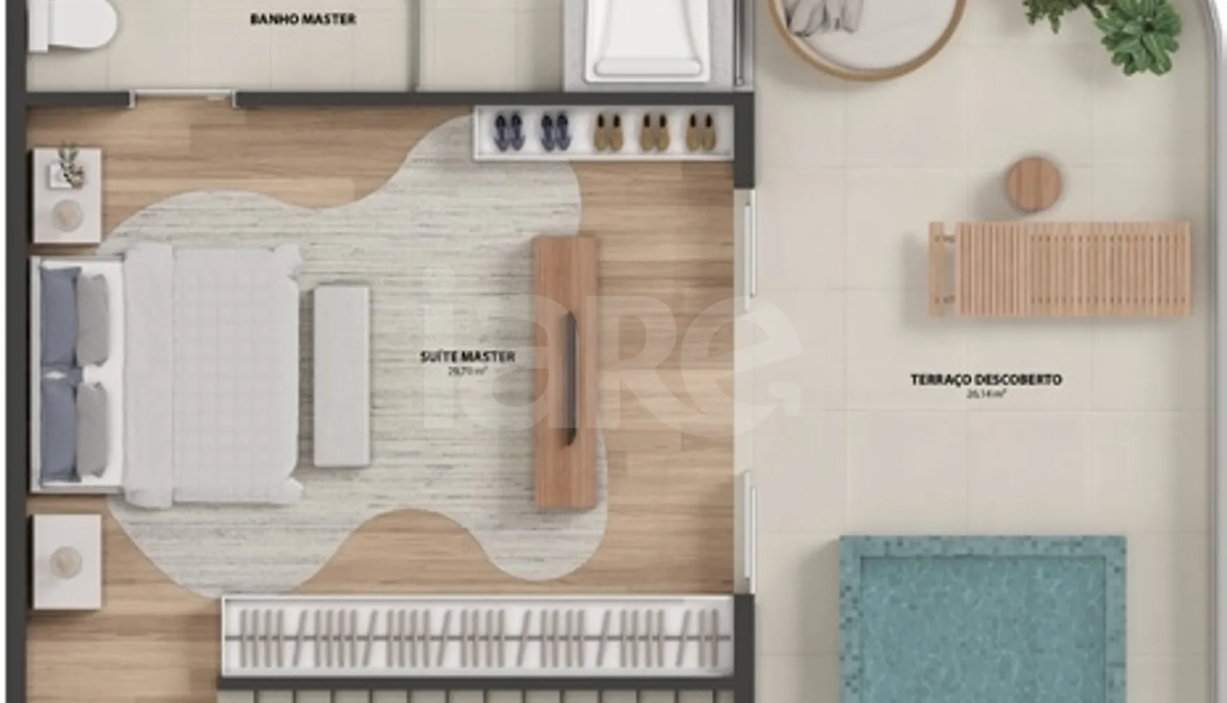 Planta — Apartamento 227,61 m²