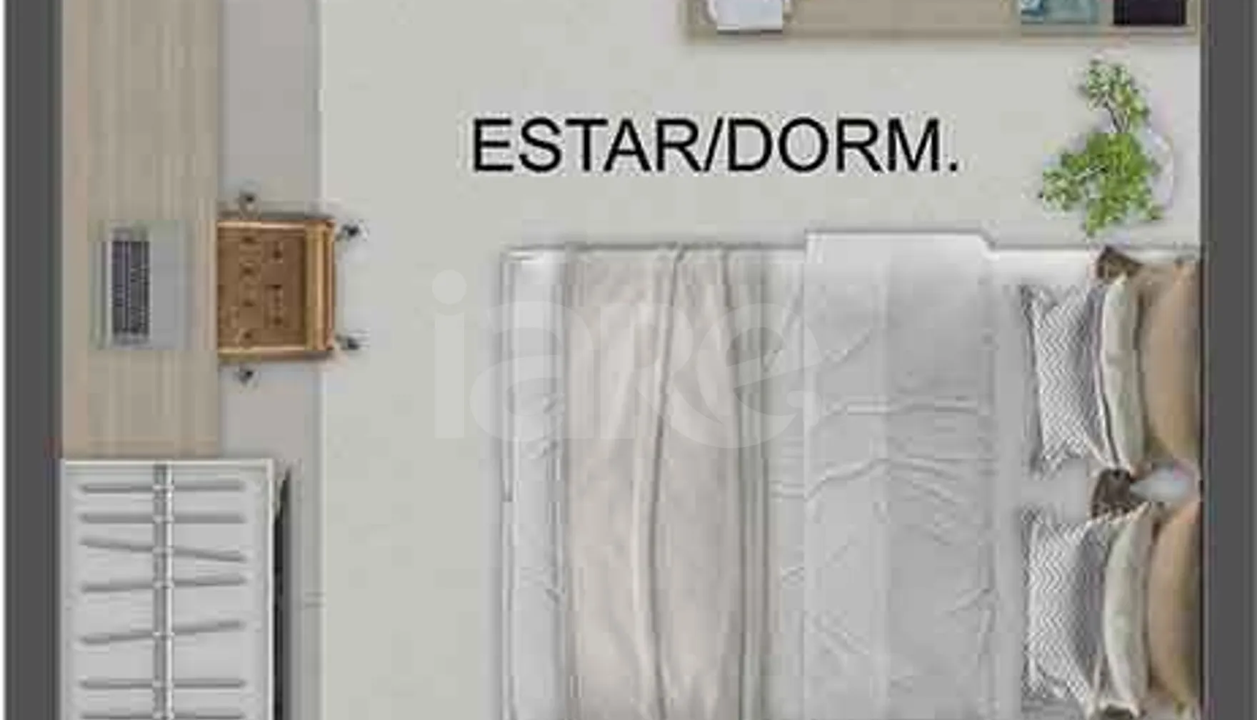 Planta — Studio 24,93 m²