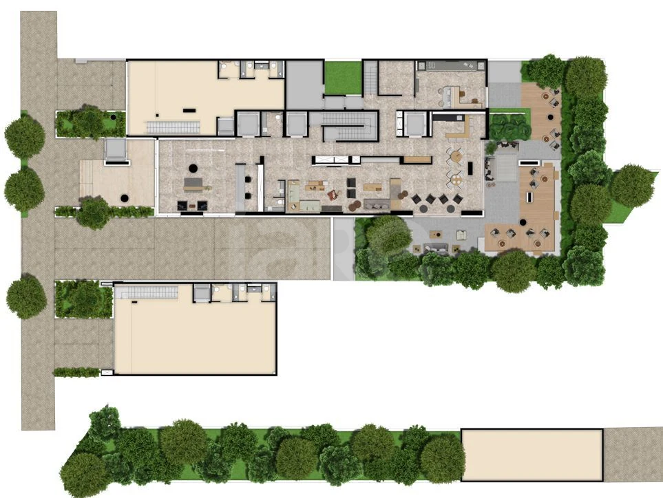 Planta — Pavimento térreo