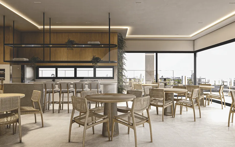 Titanium - Apartamento com 39,98 m², em Zona Nova — foto 4