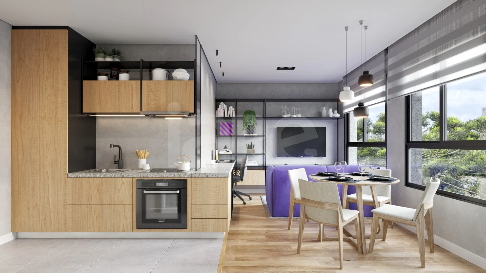 High City Habitat - Apartamento com 57,77 m², em Novo Mundo — foto 5