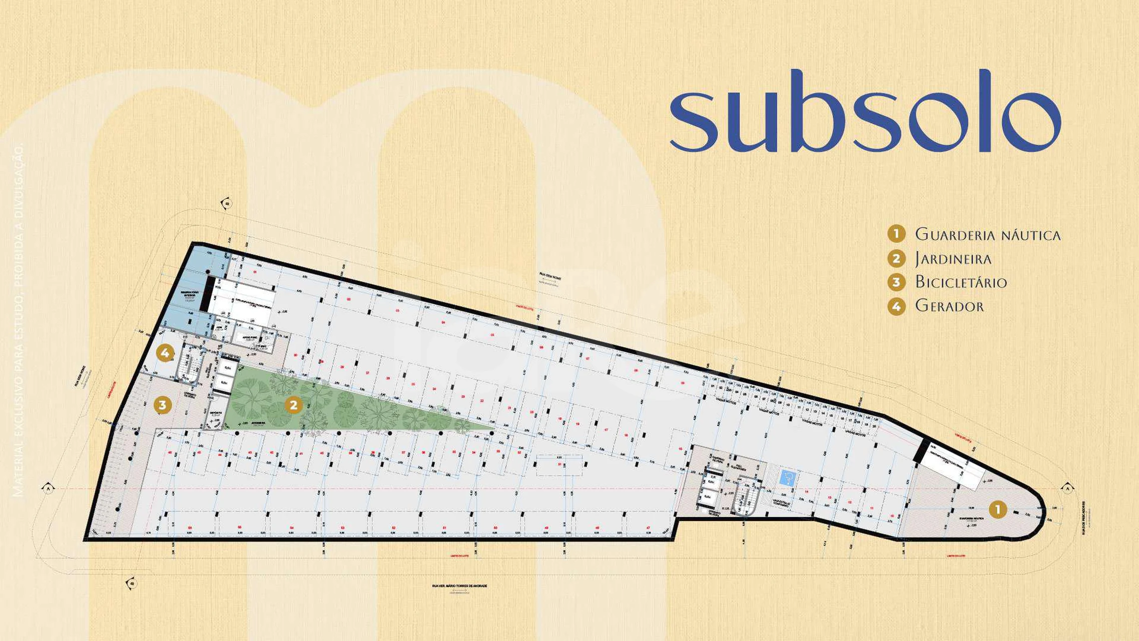 Planta — Pavimento subsolo