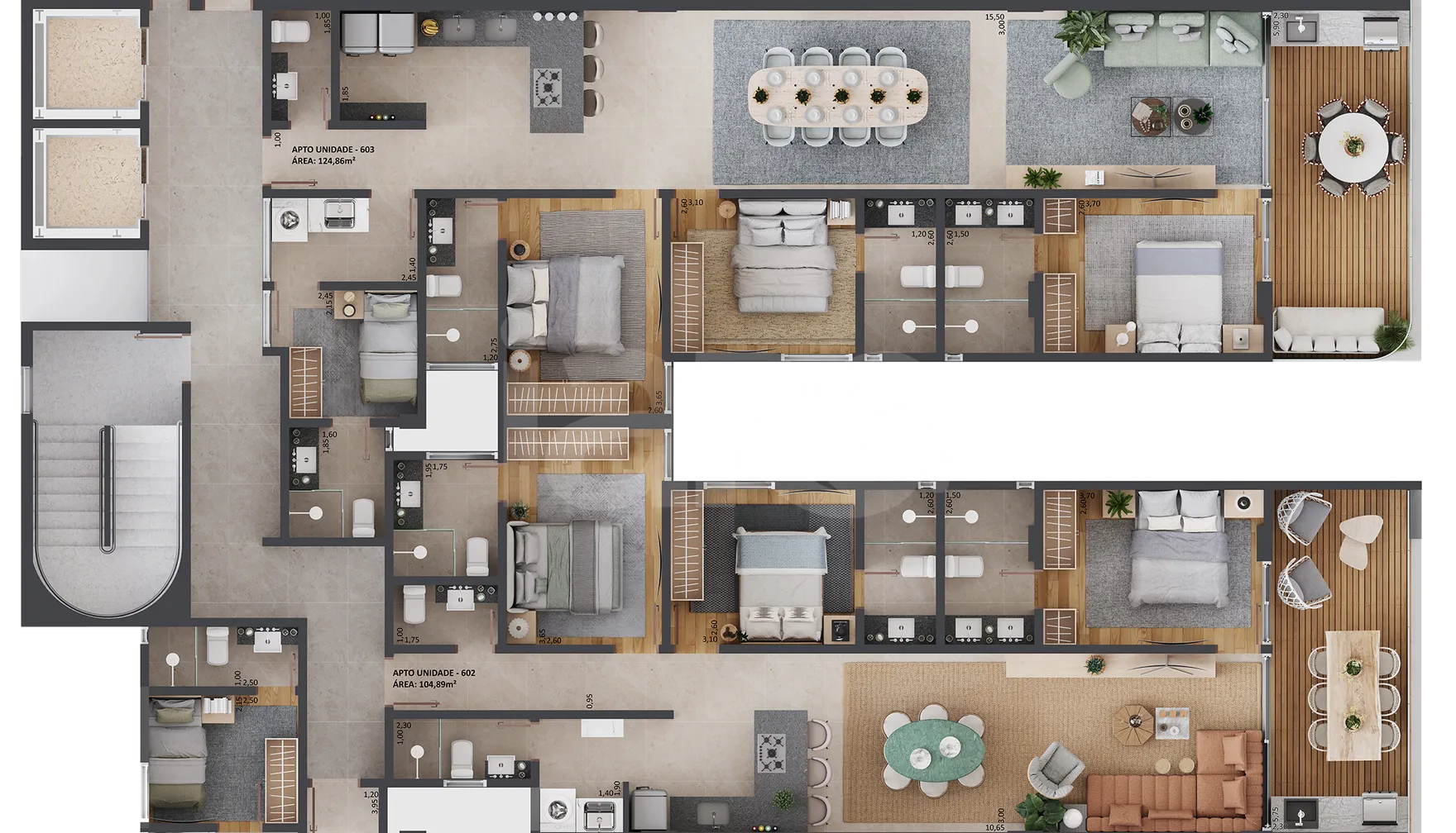 Planta — Pavimento 6