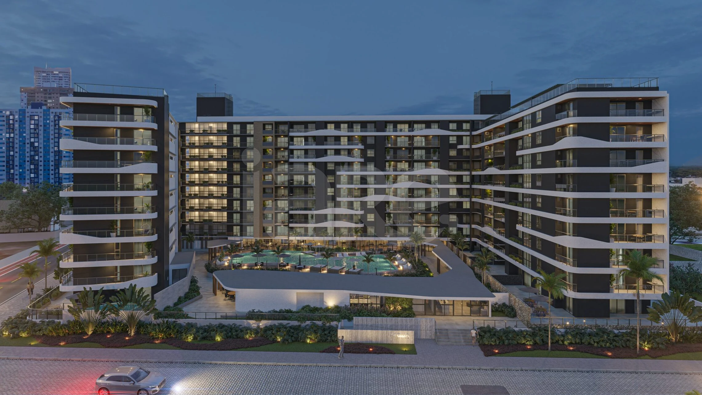 Acqua Living - Apartamento com 129,45 m², em Jardim Oceania — foto 3