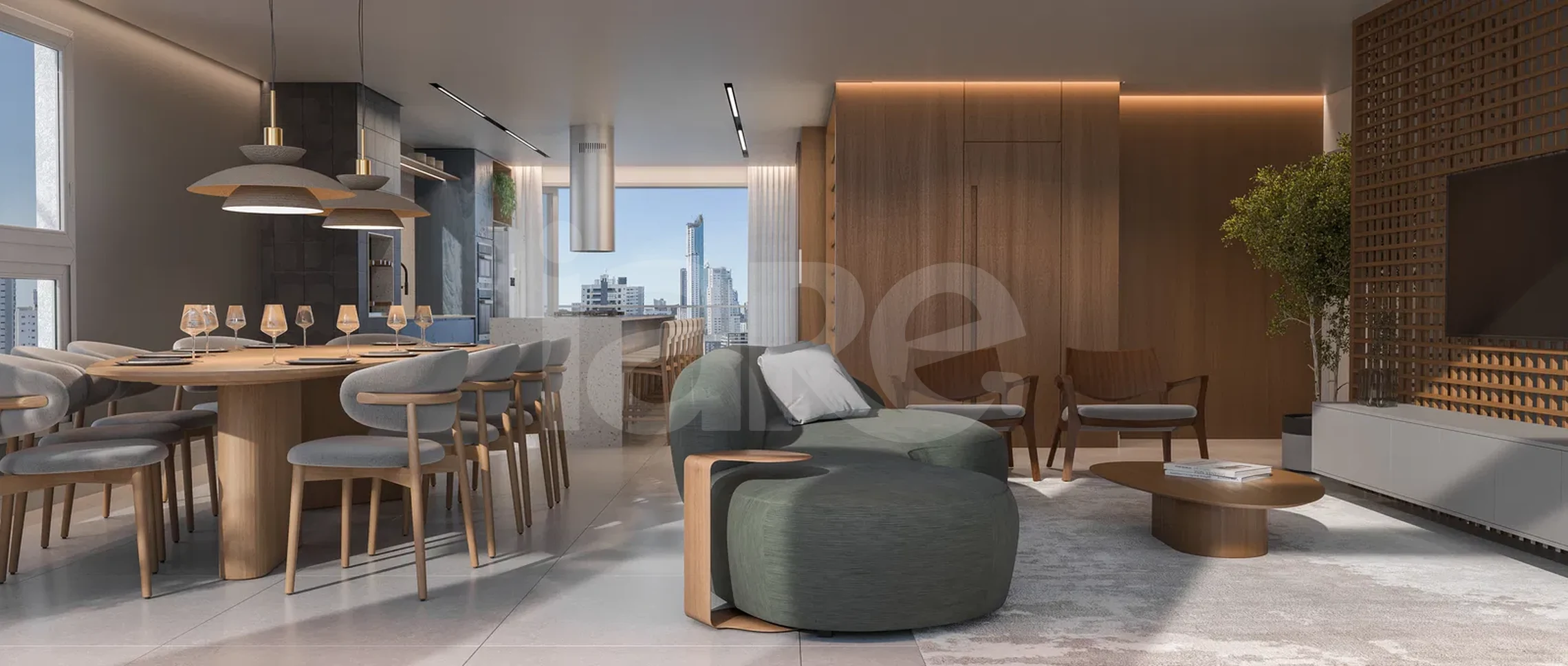 Filipinas Residence - Apartamento com 107,58 m², em Centro — foto 2