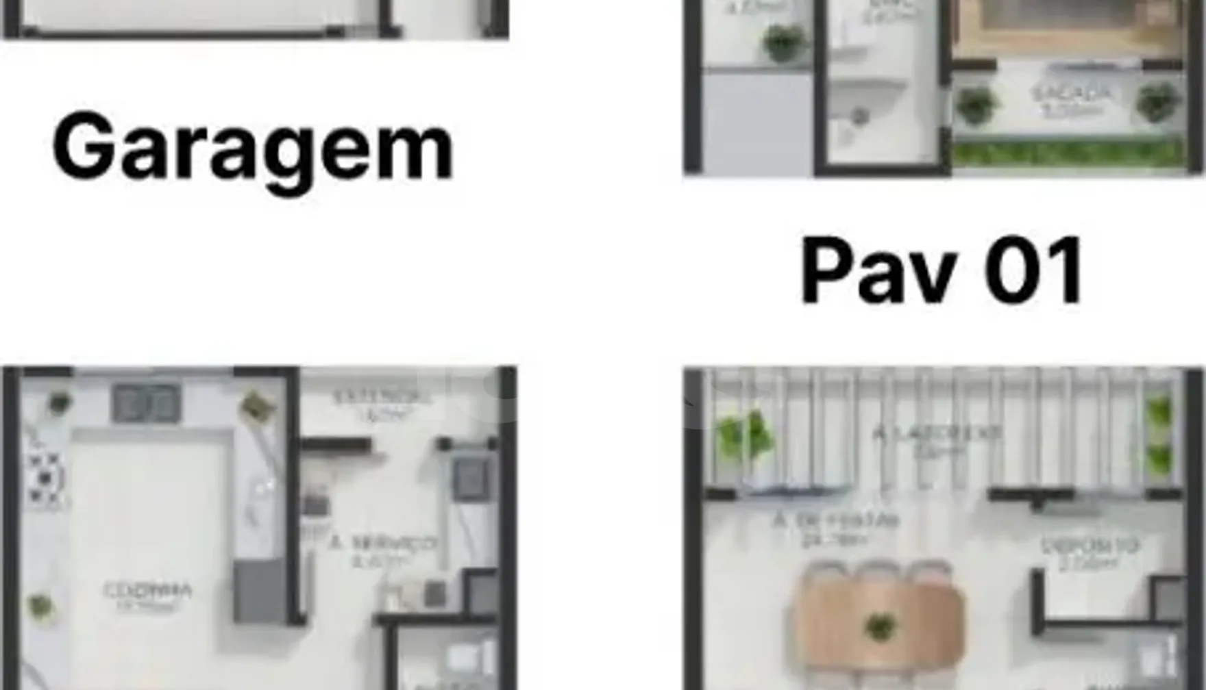 Planta — Casa em Condomínio 368,65 m²