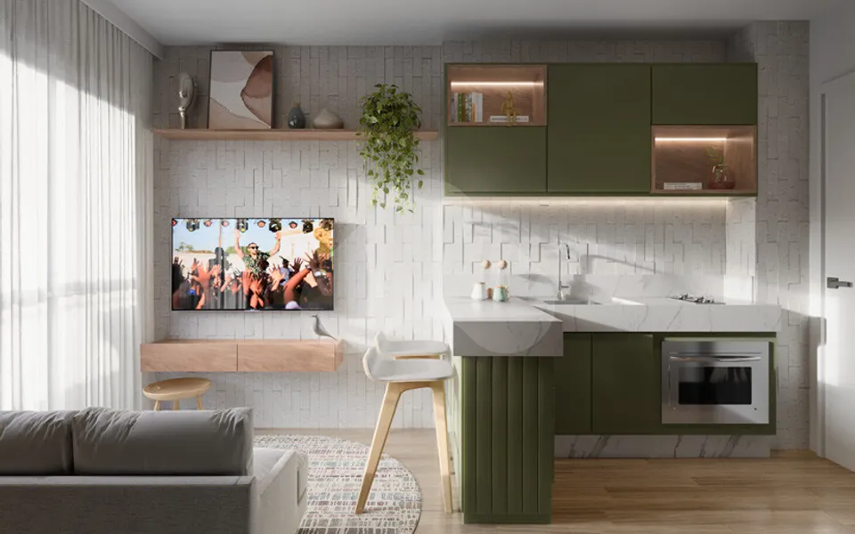 Bless RSF Ipiranga - Apartamento com 25,47 m², em Vila Dom Pedro I — foto 3