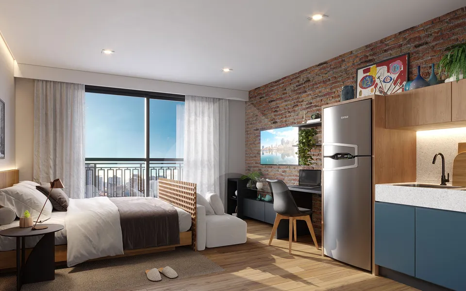 Brooklin Noventa Living - Apartamento com 66,95 m², em Brooklin Paulista — foto 4