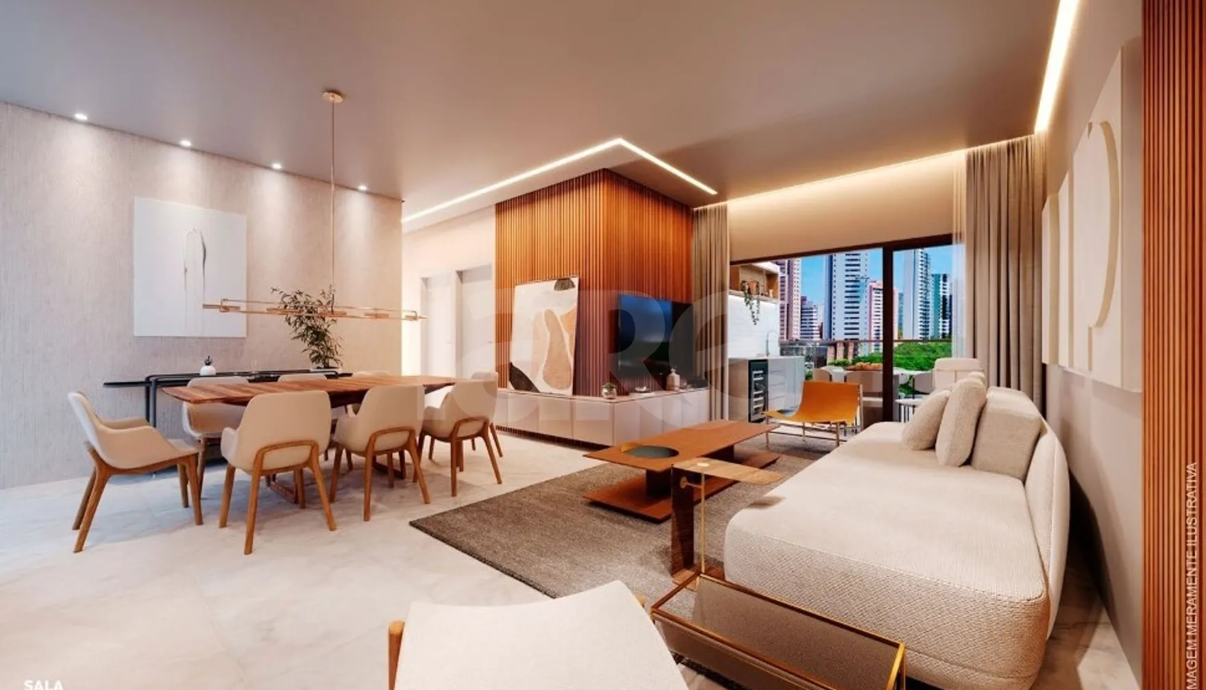 Terrazza Beira Rio - Apartamento com 127,89 m², em Madalena — foto 5