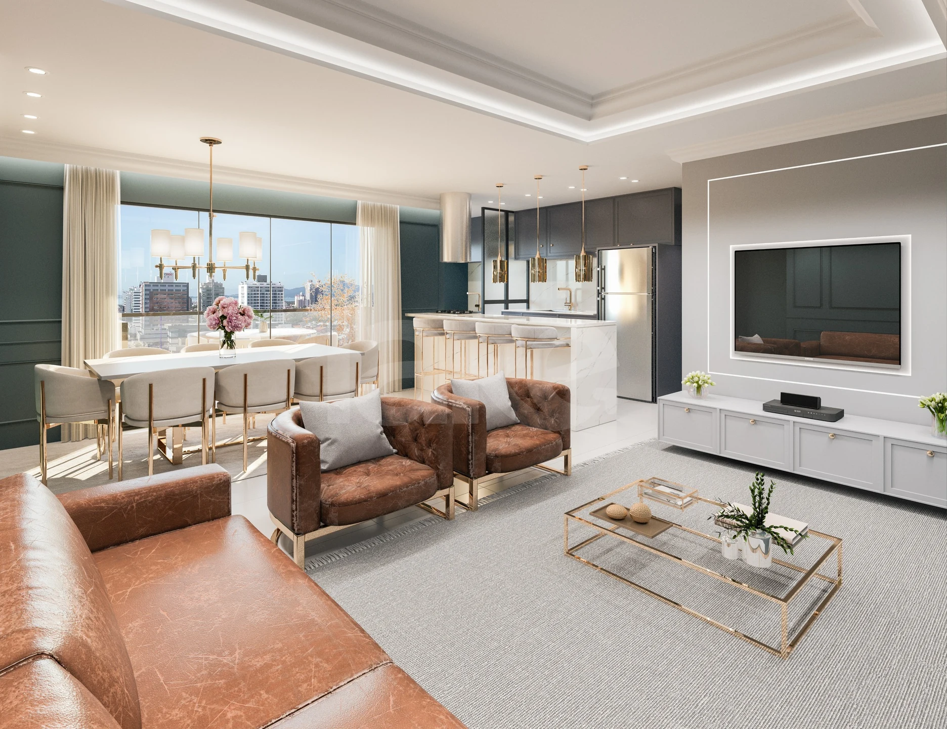 Acqua - Apartamento com 68,82 m², em Pagani — foto 2