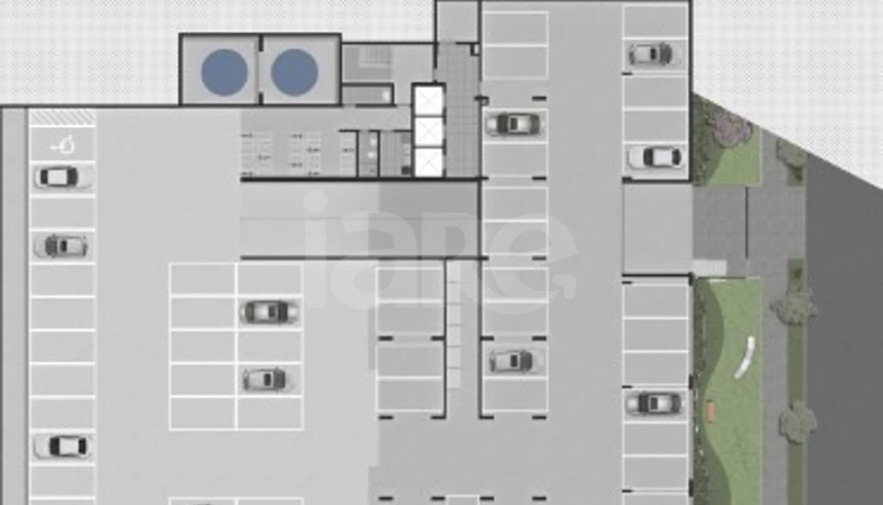 Planta — Pavimento subsolo 1