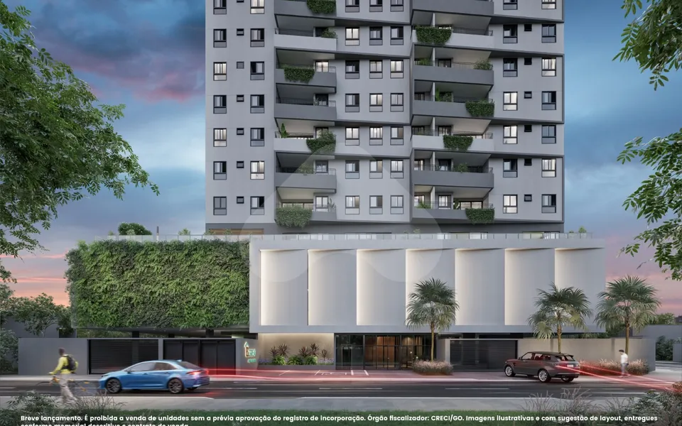 B.Great Bosque dos Buritis - Apartamento com 57,35 m², em Setor Central — foto 3