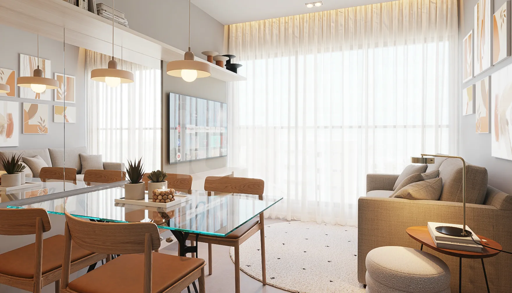 Leme - Studio com 22,91 m², em Intermares — foto 2