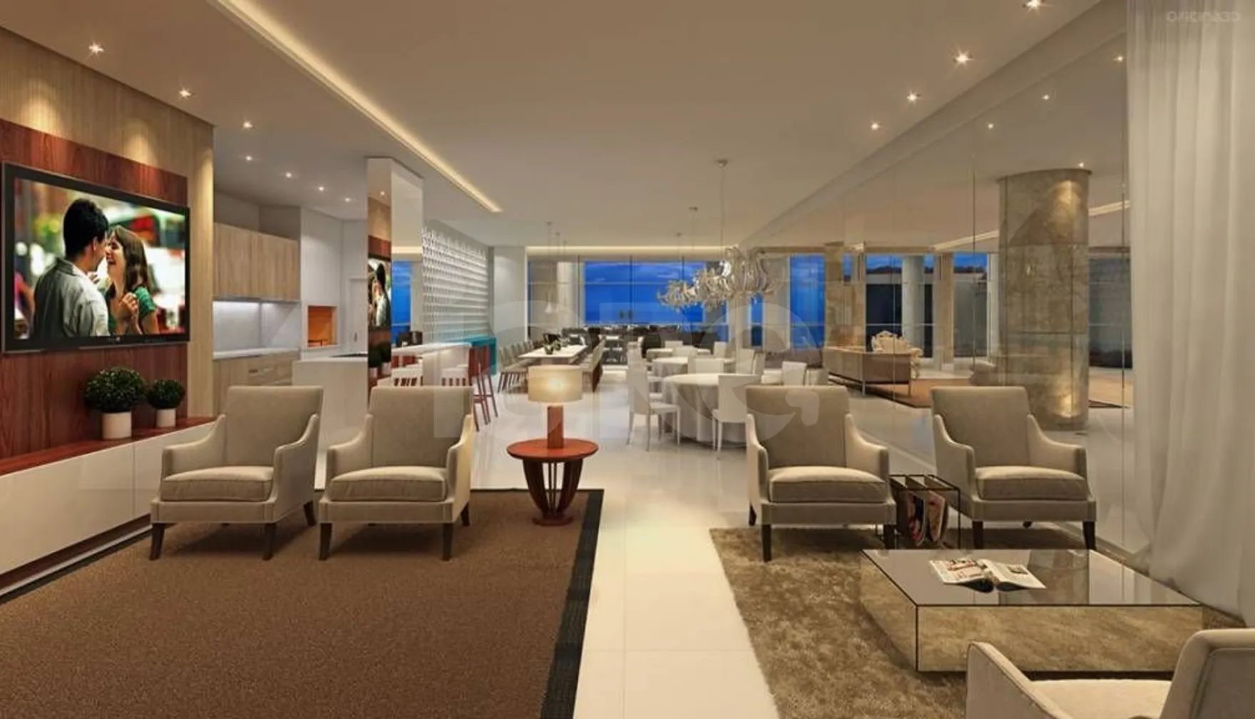 One Tower - Apartamento com 196,13 m², em Centro — foto 9