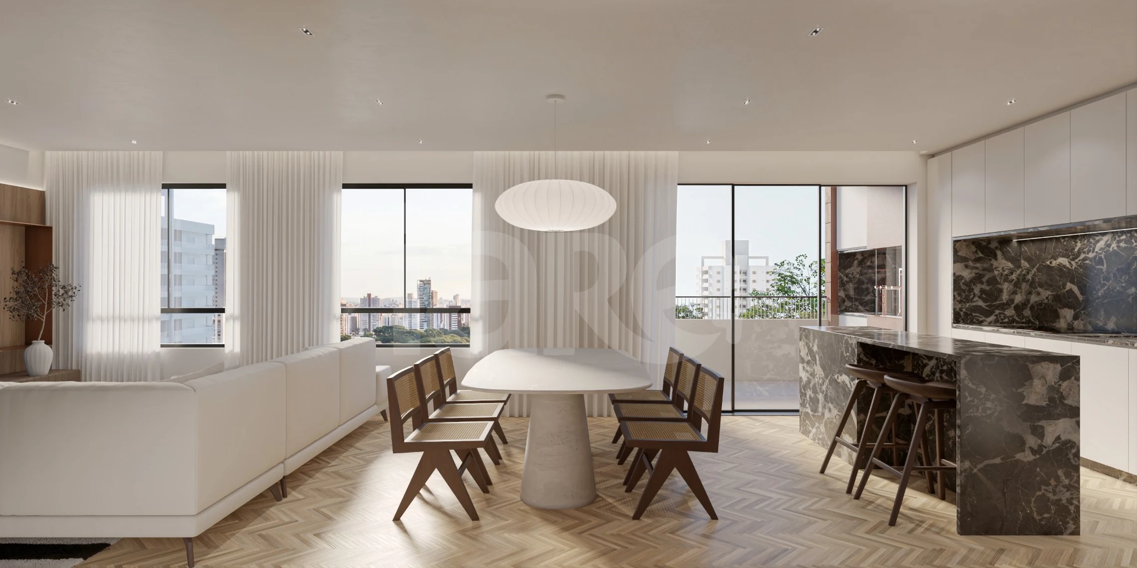 Rocca - Apartamento com 65,24 m², em Boa Vista — foto 2