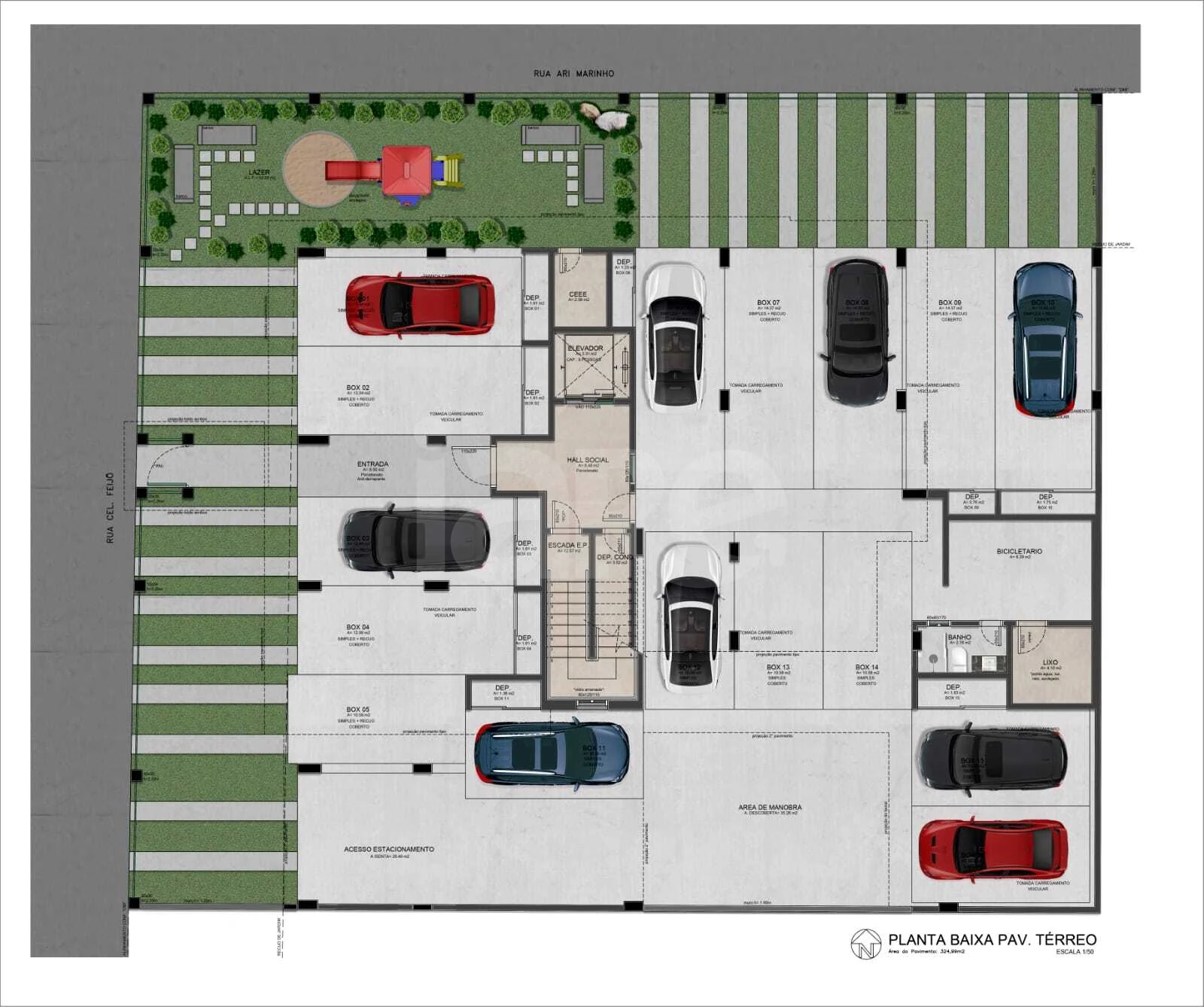 Planta — Pavimento térreo
